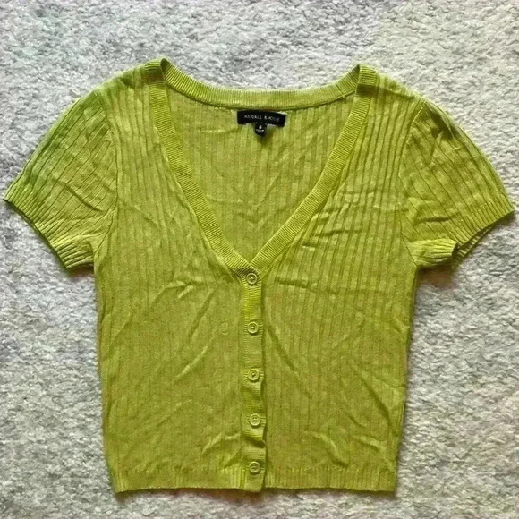 Kendall & Kylie Slinky Cardigan Tshirt - Picture 2 of 6